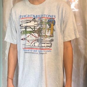“Flight Milestones” Nat. Air and Space Museum tee